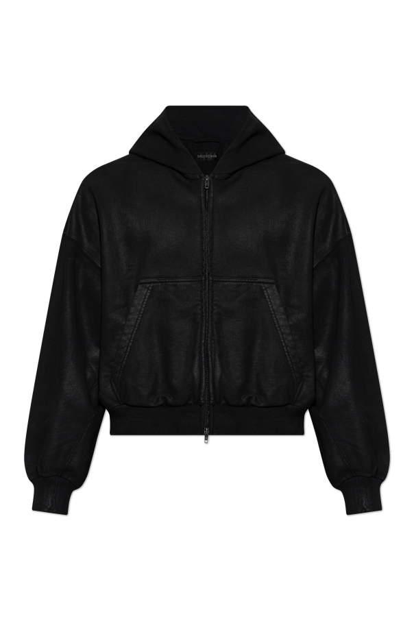 Balenciaga BLACK Cotton sweatshirt 1