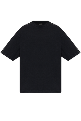 Balenciaga BLACK Oversized fit T-shirt 1
