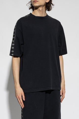Balenciaga BLACK Oversized fit T-shirt 3