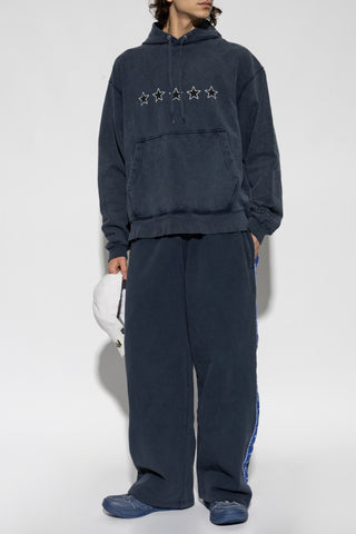 Balenciaga NAVY BLUE Sweatshirt with print 2