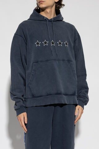 Balenciaga NAVY BLUE Sweatshirt with print 3