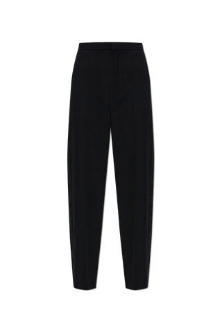 Balenciaga BLACK Straight-leg wool trousers 1
