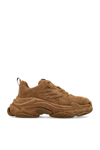 Balenciaga BROWN ‘Triple S’ sports shoes 1