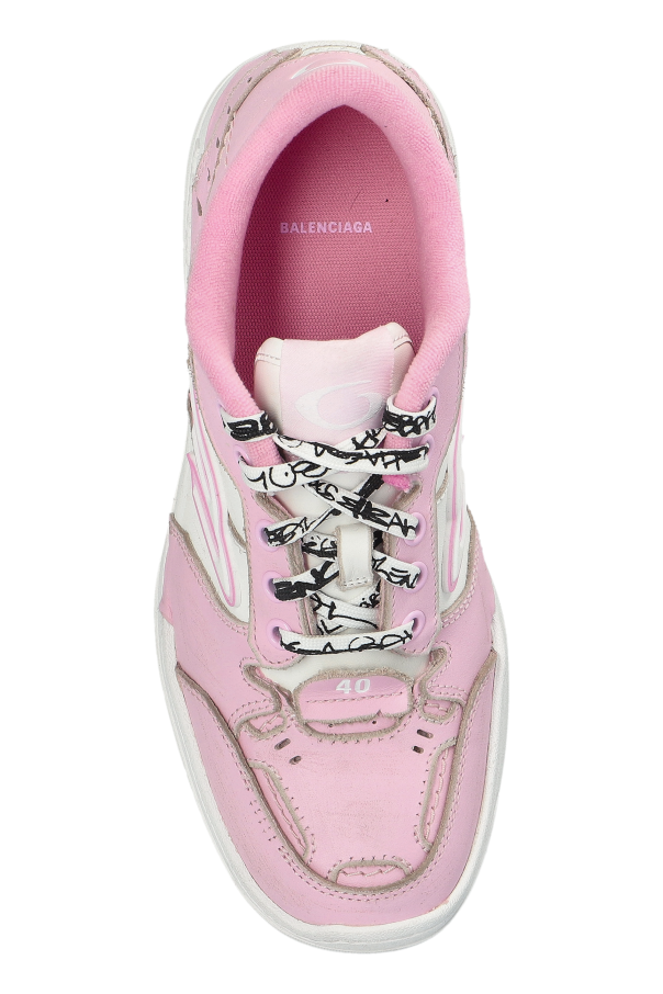 Balenciaga PINK ‘Hamptons Medium Worn-Out’ sports shoes 6