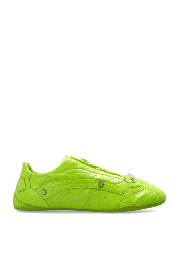 Balenciaga GREEN ‘City’ sports shoes 1