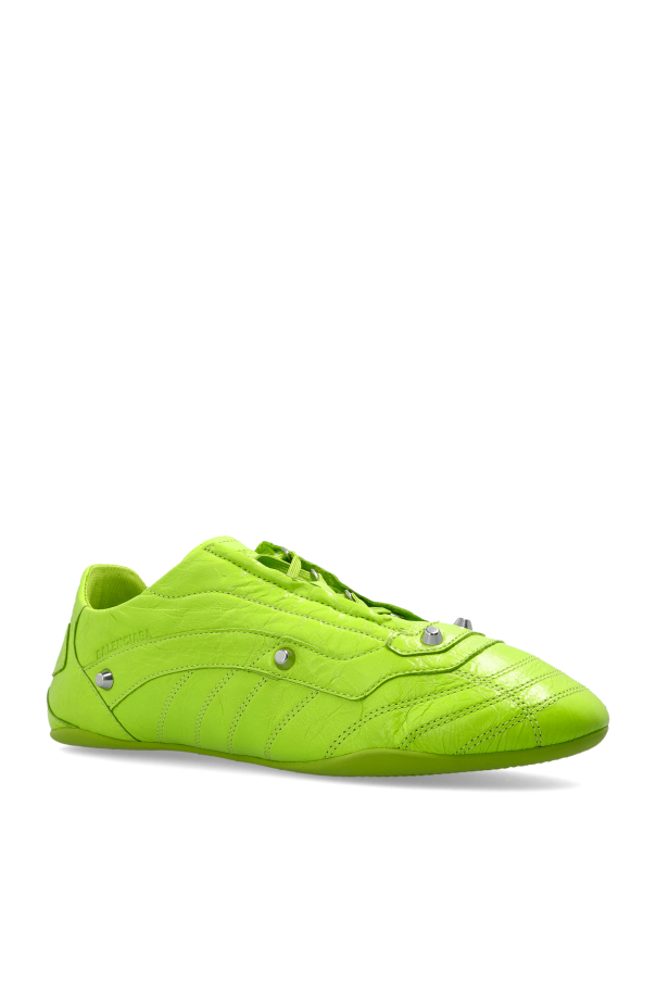Balenciaga GREEN ‘City’ sports shoes 4