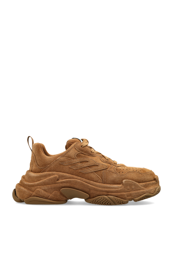 Balenciaga BROWN 'Triple S' sports shoes 1