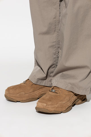 Balenciaga BROWN 'Triple S' sports shoes 2