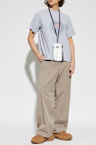 Balenciaga GREY T-shirt with print 2