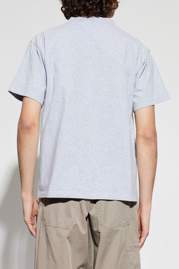 Balenciaga GREY T-shirt with print 4