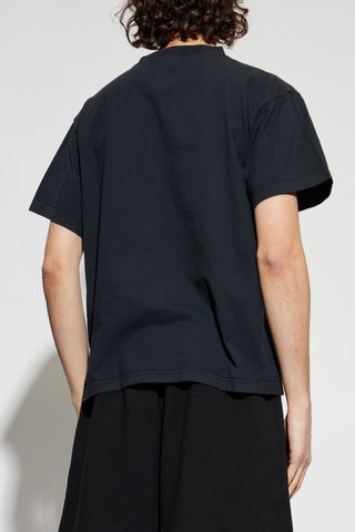 Balenciaga BLACK T-shirt with print 4