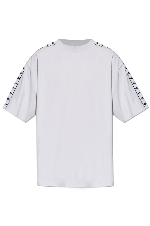 Balenciaga cream Oversize fit T-shirt 1