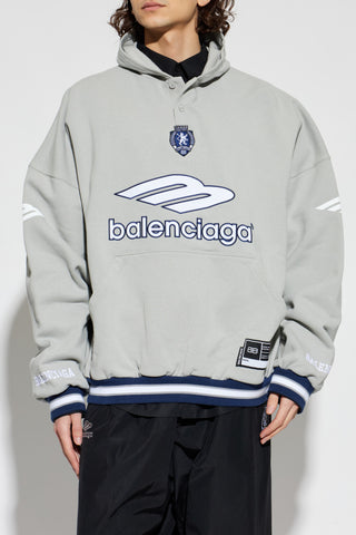 Balenciaga GREY Oversized sweatshirt 3