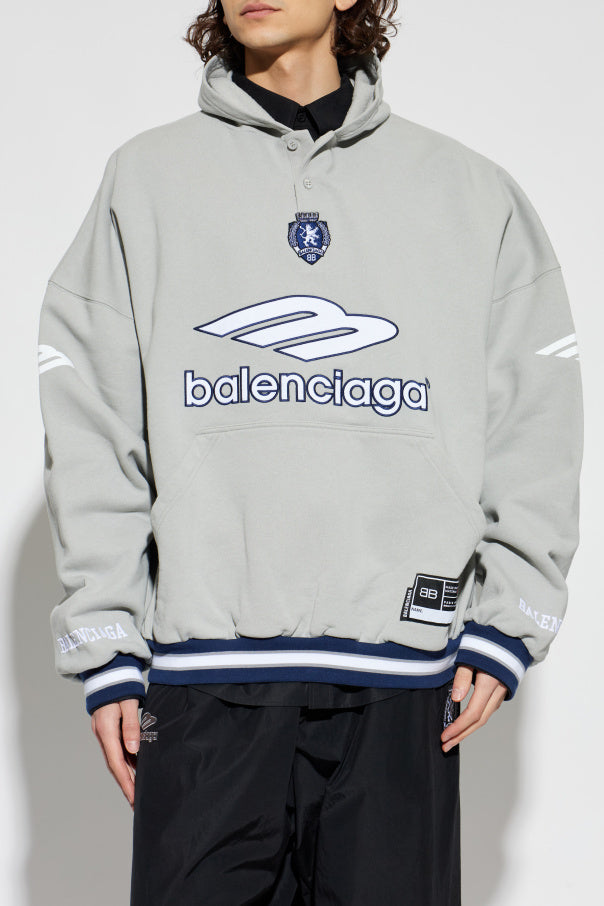 Balenciaga GREY Oversized sweatshirt 3