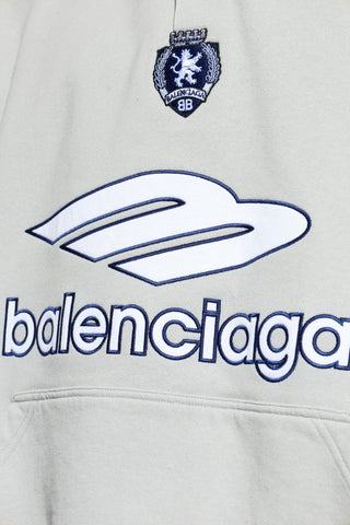 Balenciaga GREY Oversized sweatshirt 5