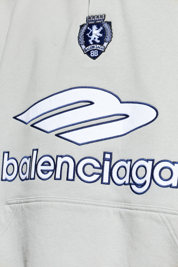 Balenciaga GREY Oversized sweatshirt 5