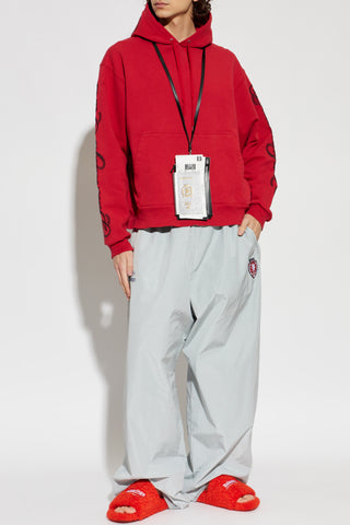 Balenciaga RED Sweatshirt with logo 2