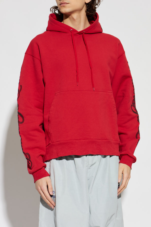 Balenciaga RED Sweatshirt with logo 3