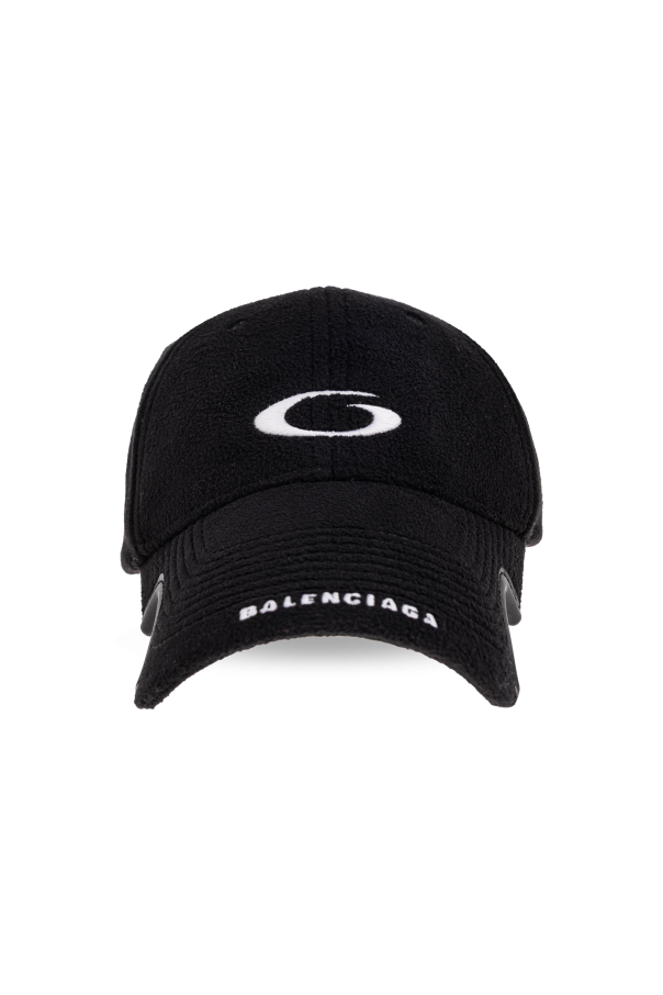 Balenciaga BLACK Baseball cap 1