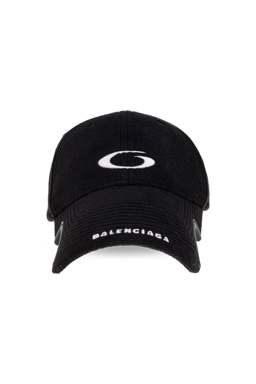Balenciaga BLACK Baseball cap 1