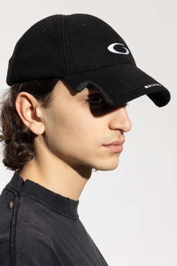 Balenciaga BLACK Baseball cap 2