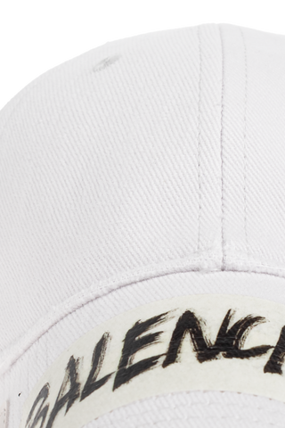 Balenciaga WHITE Baseball cap 4