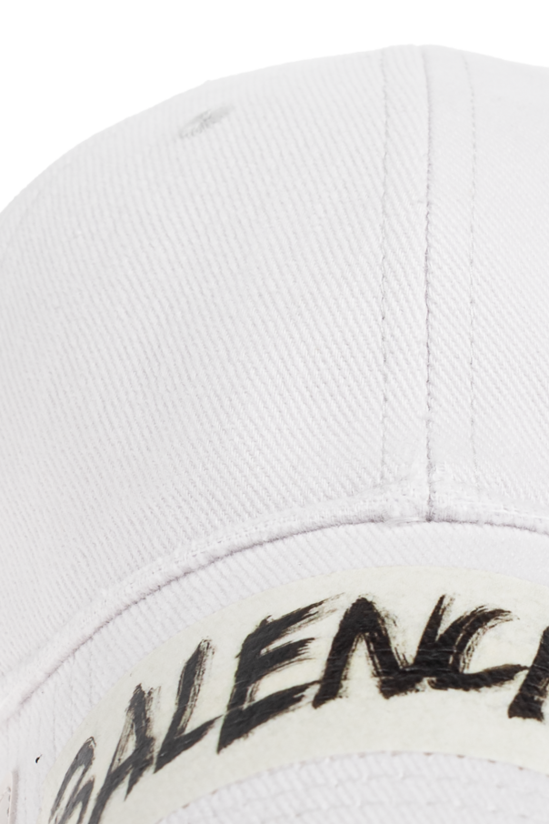 Balenciaga WHITE Baseball cap 4