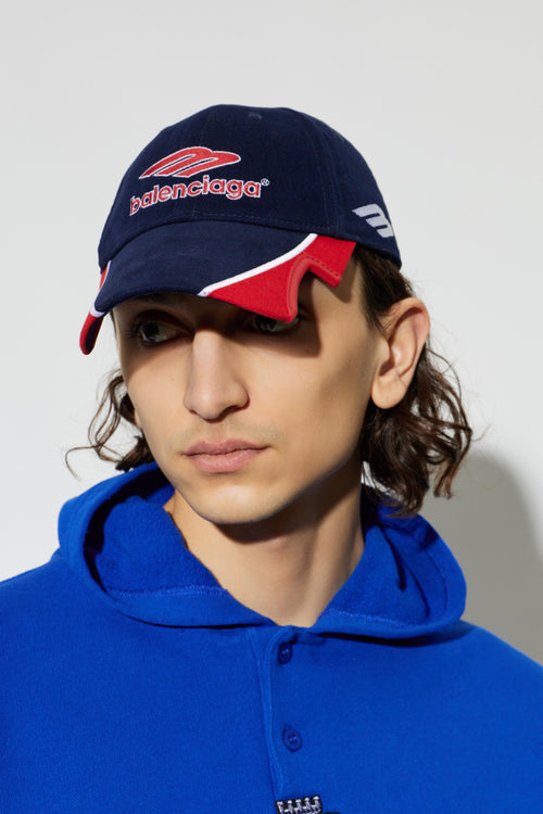 Balenciaga NAVY BLUE Baseball cap 2