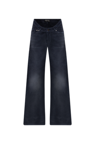 Balenciaga NAVY BLUE Jeans with flared legs 1