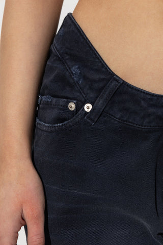Balenciaga NAVY BLUE Jeans with flared legs 5