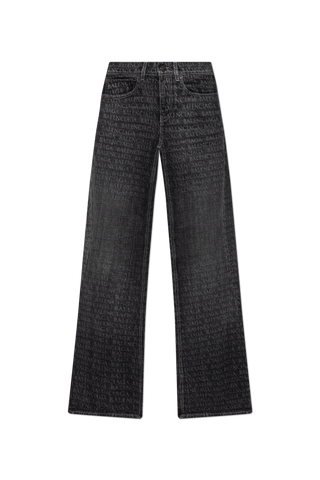 Balenciaga GREY Flared leg jeans 1