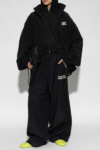 Balenciaga BLACK Sweatpants with logo 2