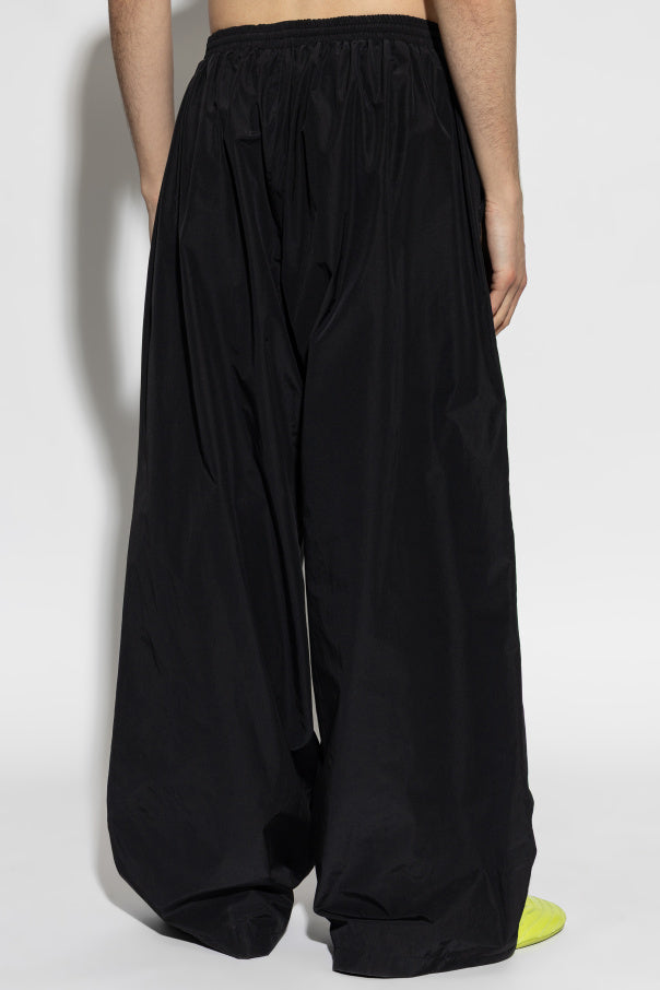 Balenciaga BLACK Sweatpants with logo 4