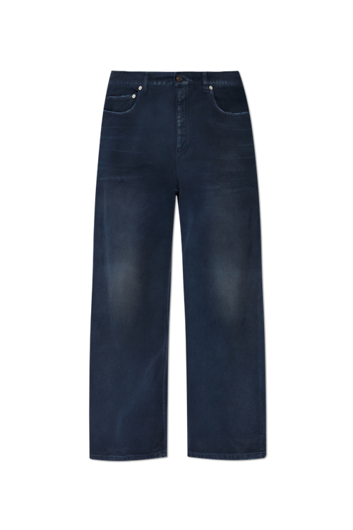 Balenciaga NAVY BLUE Straight-leg jeans 1