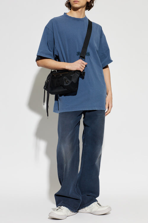 Balenciaga NAVY BLUE Straight-leg jeans 2