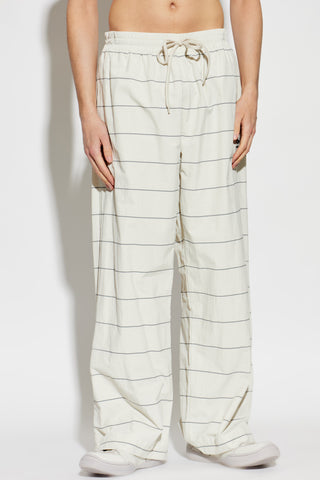 Balenciaga cream Ribbed sweatpants 3