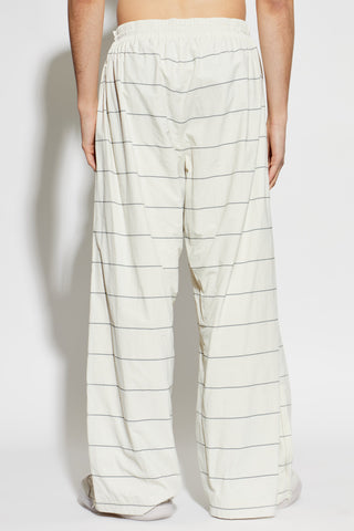 Balenciaga cream Ribbed sweatpants 4