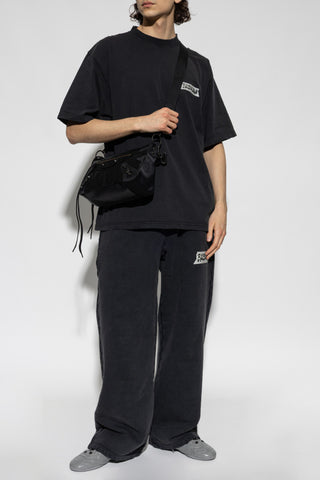 Balenciaga GREY Wide-leg sweatpants 2