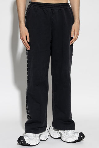 Balenciaga BLACK Wide-leg sweatpants 3