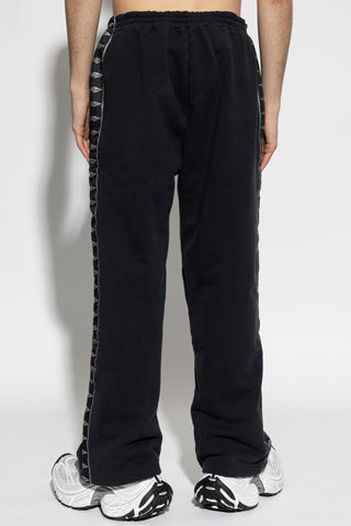 Balenciaga BLACK Wide-leg sweatpants 4