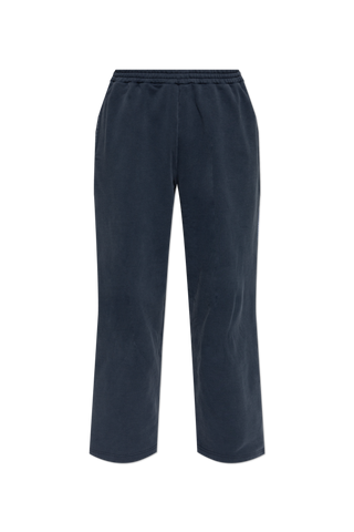 Balenciaga NAVY BLUE Wide-leg sweatpants 1