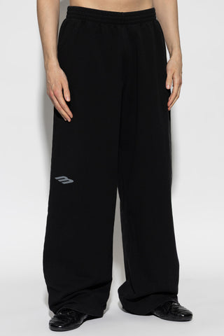 Balenciaga BLACK Sweatpants with patch 3