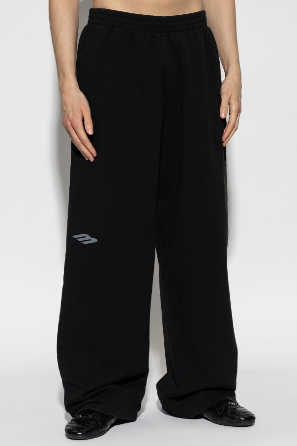 Balenciaga BLACK Sweatpants with patch 3