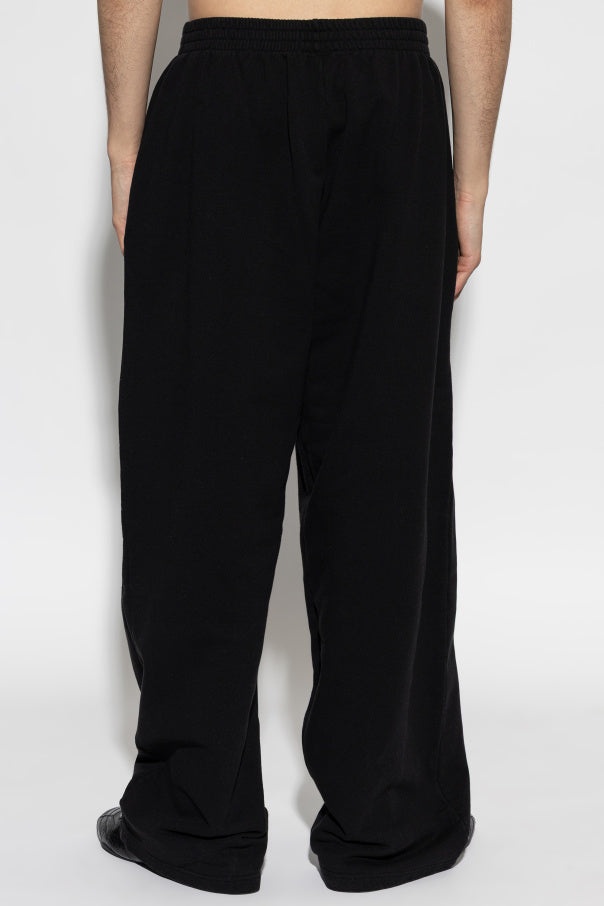 Balenciaga BLACK Sweatpants with patch 4