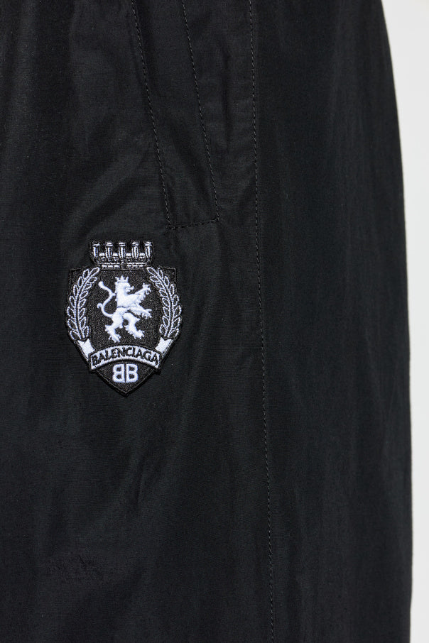 Balenciaga BLACK Sweatpants with logo patch 5