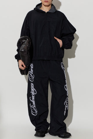 Balenciaga BLACK Reversible sweatpants with logo 2