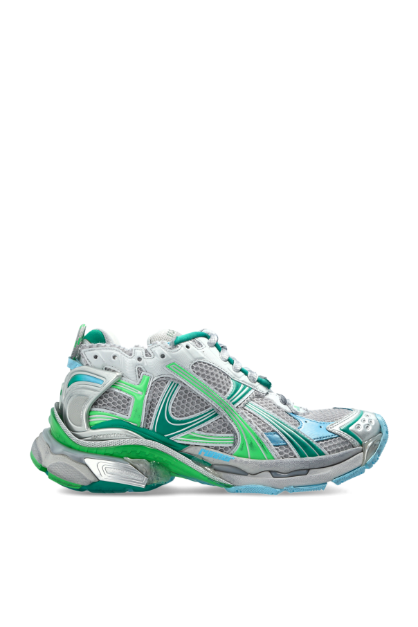 Balenciaga GREEN ‘Runner’ sports shoes 1