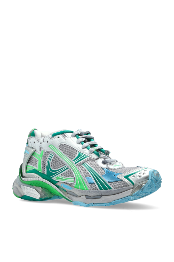 Balenciaga GREEN ‘Runner’ sports shoes 4