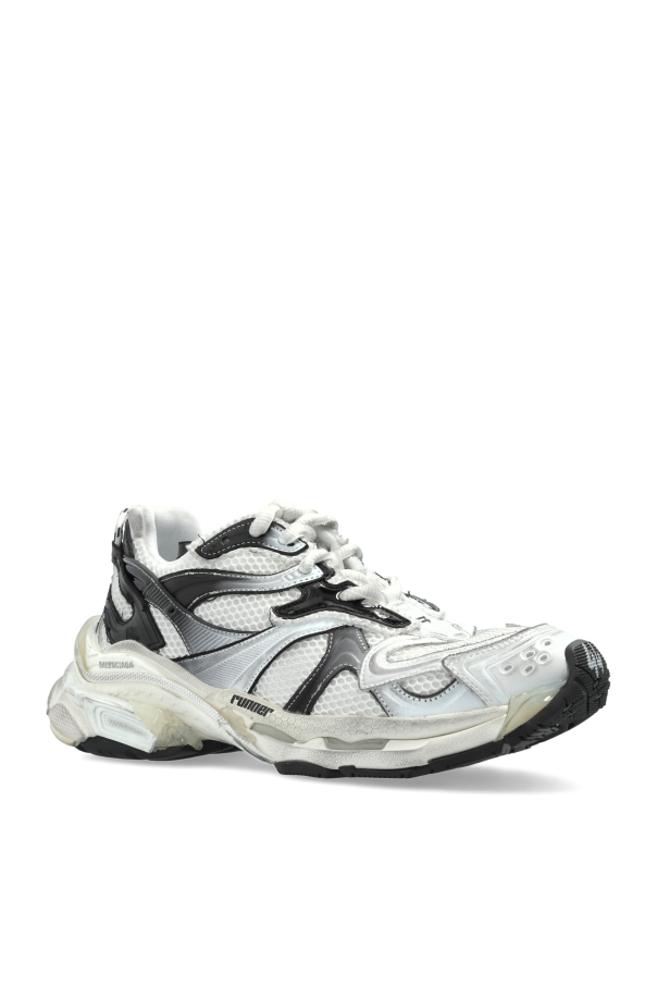 Balenciaga WHITE ‘Runner 2’ sports shoes 4