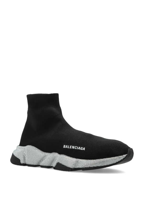 Balenciaga BLACK ‘Speed LT’ sock sneakers 4